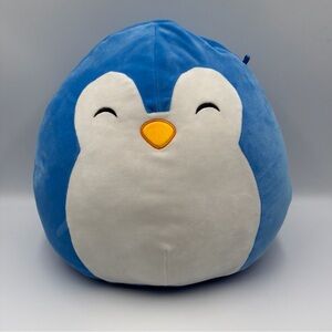 Squishmallows Puff the Penguin 2018 Kellytoy Blue Plush Collector’s Edition